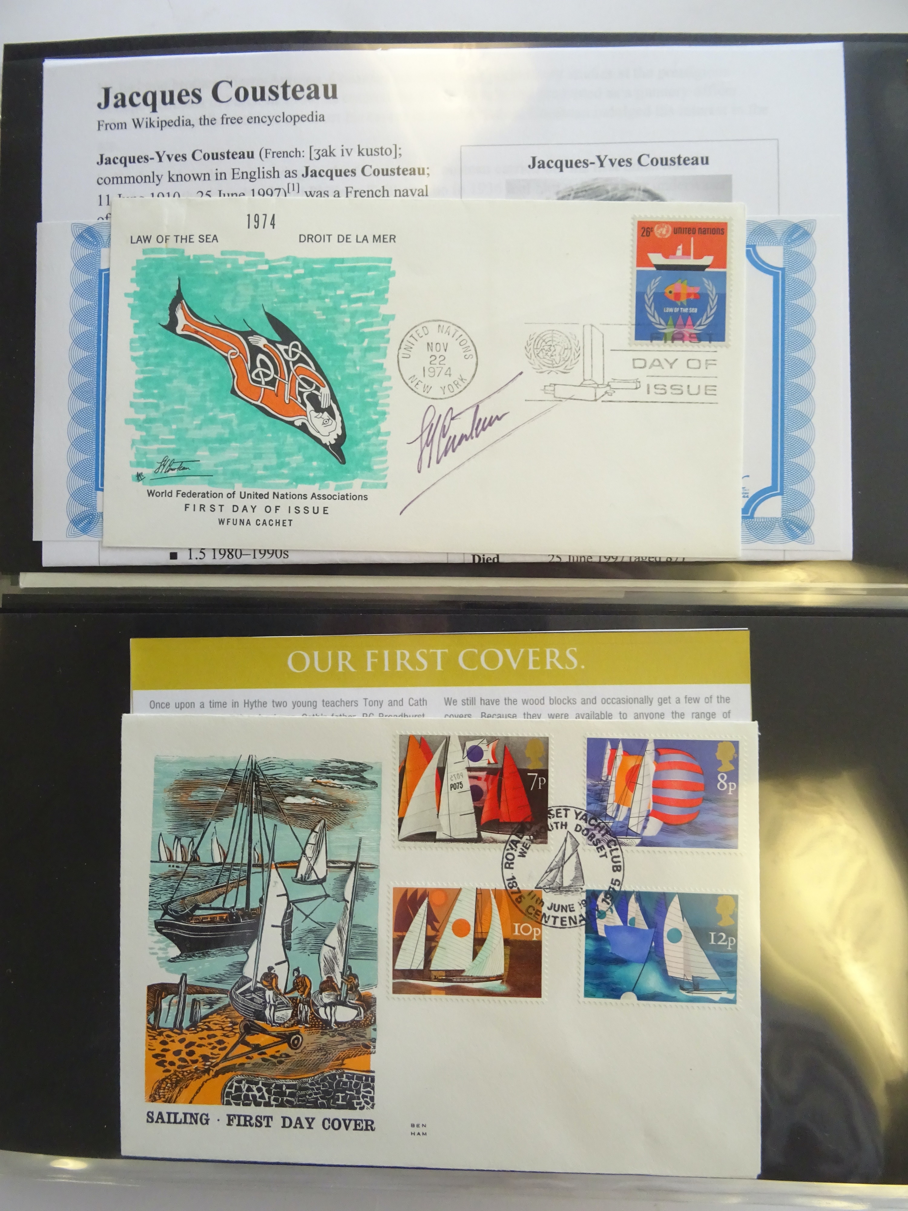 Lot 223 - Commemorative and Autographed Covers