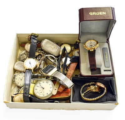 Lot 34 - A Selection of Pocket and Wristwatches....