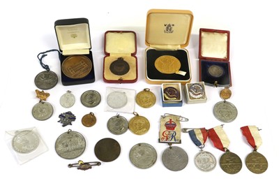 Lot 421 - Assortment of Commemorative Medals and...