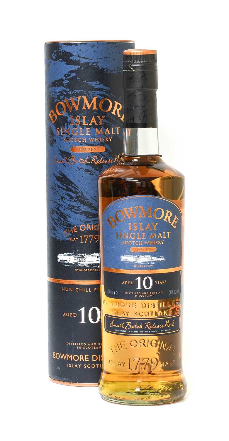 Lot 5169 - Bowmore Tempest 10 Year Old Islay Single Malt...