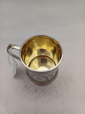 Lot 2284 - A Victorian Silver Christening-Mug