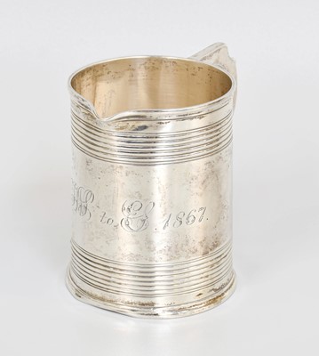 Lot 120 - A Victorian Silver Cream-Jug, by George John...