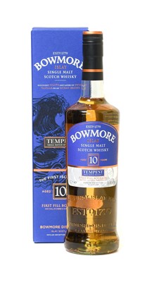 Lot 5173 - Bowmore Tempest 10 Year Old Islay Single Malt...