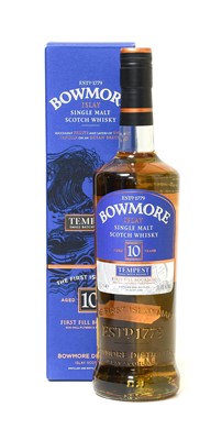 Lot 5174 - Bowmore Tempest 10 Year Old Islay Single Malt...