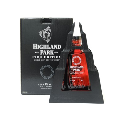 Lot 156 - Highland Park "FIRE" 15 Year Old Single Malt...