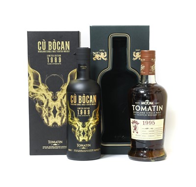 Lot 188 - Tomatin Cù Bòcan 1989 25 Year Old Cask...