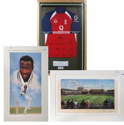 Lot 3001 - Cricket Related Items