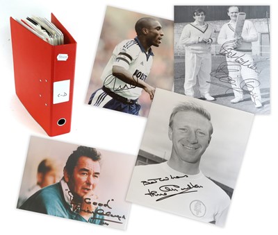 Lot 3010 - Various Football And Sporting Autographed Photographs