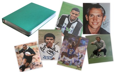 Lot 3014 - Various Football And Sporting Autographed Photographs