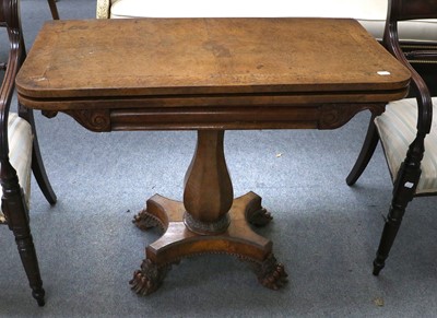 Lot 1275 - An Early 19th Century Walnut and Crossbanded...