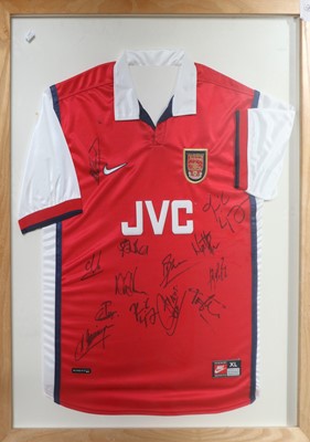 Lot 3030 - Arsenal Football Club Autographed Shirt