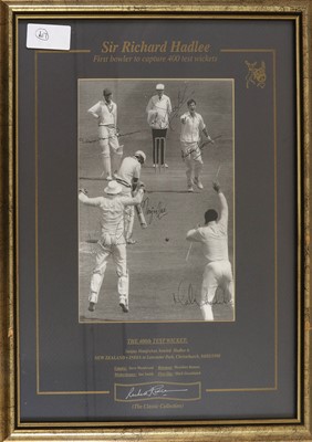 Lot 3009 - Rugby And Cricket Autographed Items