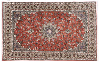 Lot 576 - Good Tabriz Carpet North West Iran, circa 1980...