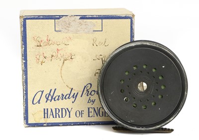 Lot 3116 - A Hardy Perfect 3 3/4" Fly Reel