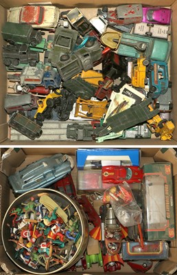 Lot 200 - A Quantity of Various Play Worn Vintage Toy...