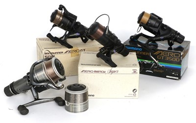 Lot 3104 - A Group of Shimano Spinning Reels