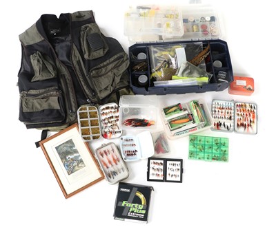 Lot 3148 - An Assortment of Various Fishing Items