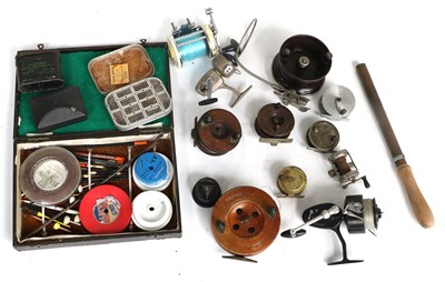 Lot 3149 - An Assortment of Various Fishing Items