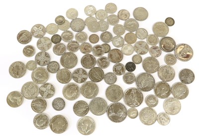 Lot 98 - Mixed Pre-1920 Silver Coinage; various...