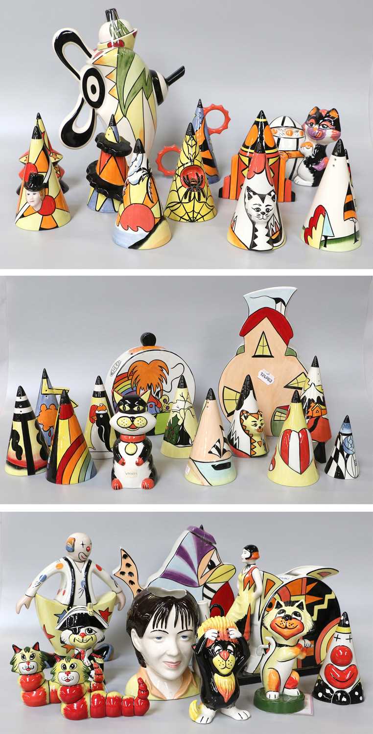 Lot 138 - A Large Collection of Lorna Bailey Ceramics,...