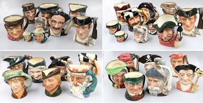 Lot 266 - A Large Collection of Royal Doulton Character...