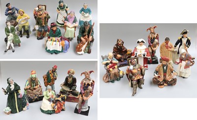 Lot 275 - A Collection of Royal Doulton Figures, various...