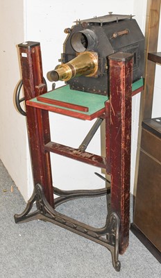 Lot 1229 - A 19th Century Plate Camera Stand, the...