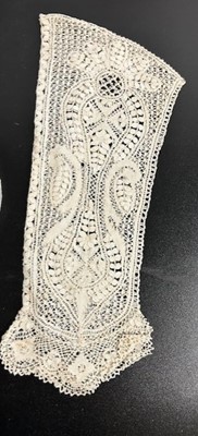 Lot 2076 - Cotton and Silk Maltese Lace comprising four...