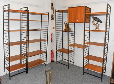 Lot 1181 - A Quantity of Ladderax Shelving, one unit with...