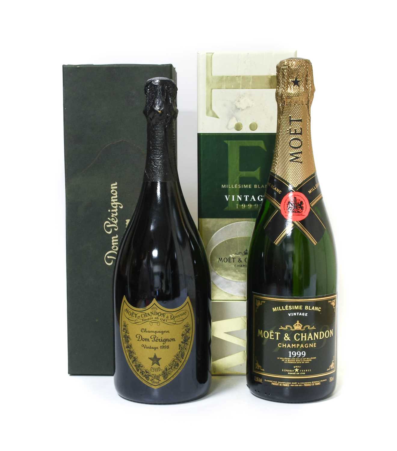 Lot 4 - Dom Perignon 1998 Vintage Champagne (one...