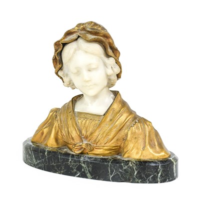 Lot 195 - Affortunato Gory (1895-1925): A Marble and...