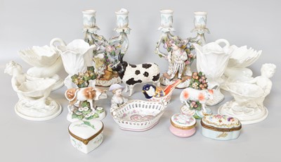 Lot 292 - Assorted British and Continental Ceramics,...