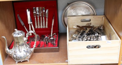 Lot 163 - A Collection of Assorted Silver and Silver...