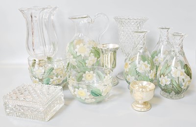 Lot 286 - Richardson's Vitrified Glass Ware, comprising...
