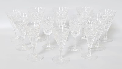 Lot 285 - A Set of Six Waterford Crystal Alana Pattern...