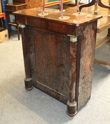 Lot 1293 - An Early 19th Centuy Rosewood Pier Cabinet,...