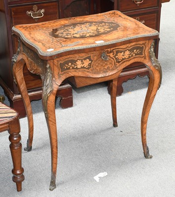 Lot 1317 - A Late 19th Century French Kingwood and...