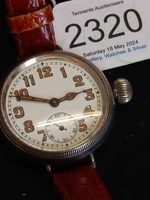 Lot 2320 - An Interesting Silver First World War Period...