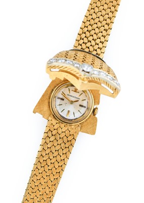 Lot 2161 - Jaeger LeCoultre: An Unusual Lady's 18 Carat...