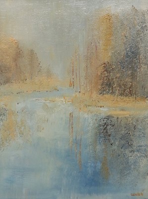 Lot 1043 - David Walsh (b.1958) "River Ebbe, Duck Pond,...