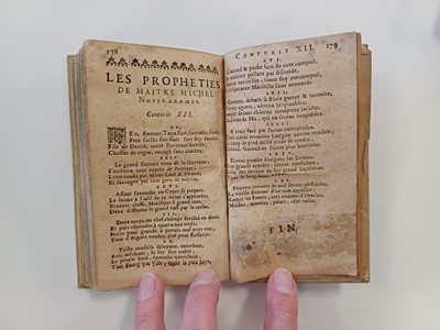 Lot 106 - Nostradamus (Michel). Les Propheties de Maitre...