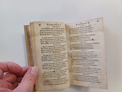 Lot 106 - Nostradamus (Michel). Les Propheties de Maitre...