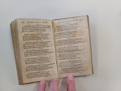 Lot 106 - Nostradamus (Michel). Les Propheties de Maitre...