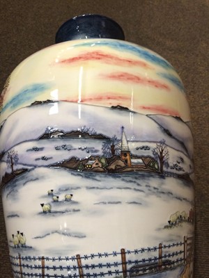 Lot 196 - A Modern Moorcroft "Woodside Farm" Pattern...