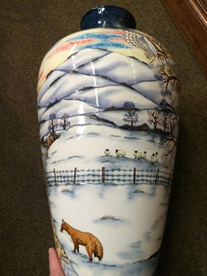 Lot 196 - A Modern Moorcroft "Woodside Farm" Pattern...