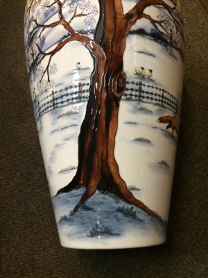 Lot 196 - A Modern Moorcroft "Woodside Farm" Pattern...