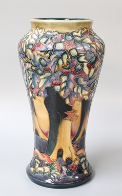 Lot 224 - A Modern Moorcroft "Nightwood" Pattern Vase,...