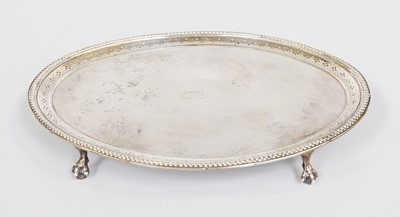 Lot 103 - A George III Silver Teapot-Stand, by John...