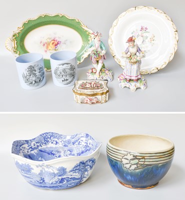 Lot 293 - Assorted British and Continental Ceramics, to...