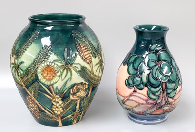 Lot 200 - A Modern Moorcroft "Amazon Twilight" Pattern...